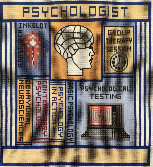 Psychologist Large Career Plaque