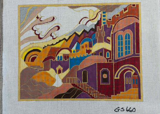 Peace over Jerusalem Tallit