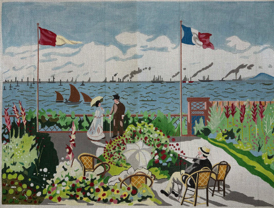 Large Beach Canvas