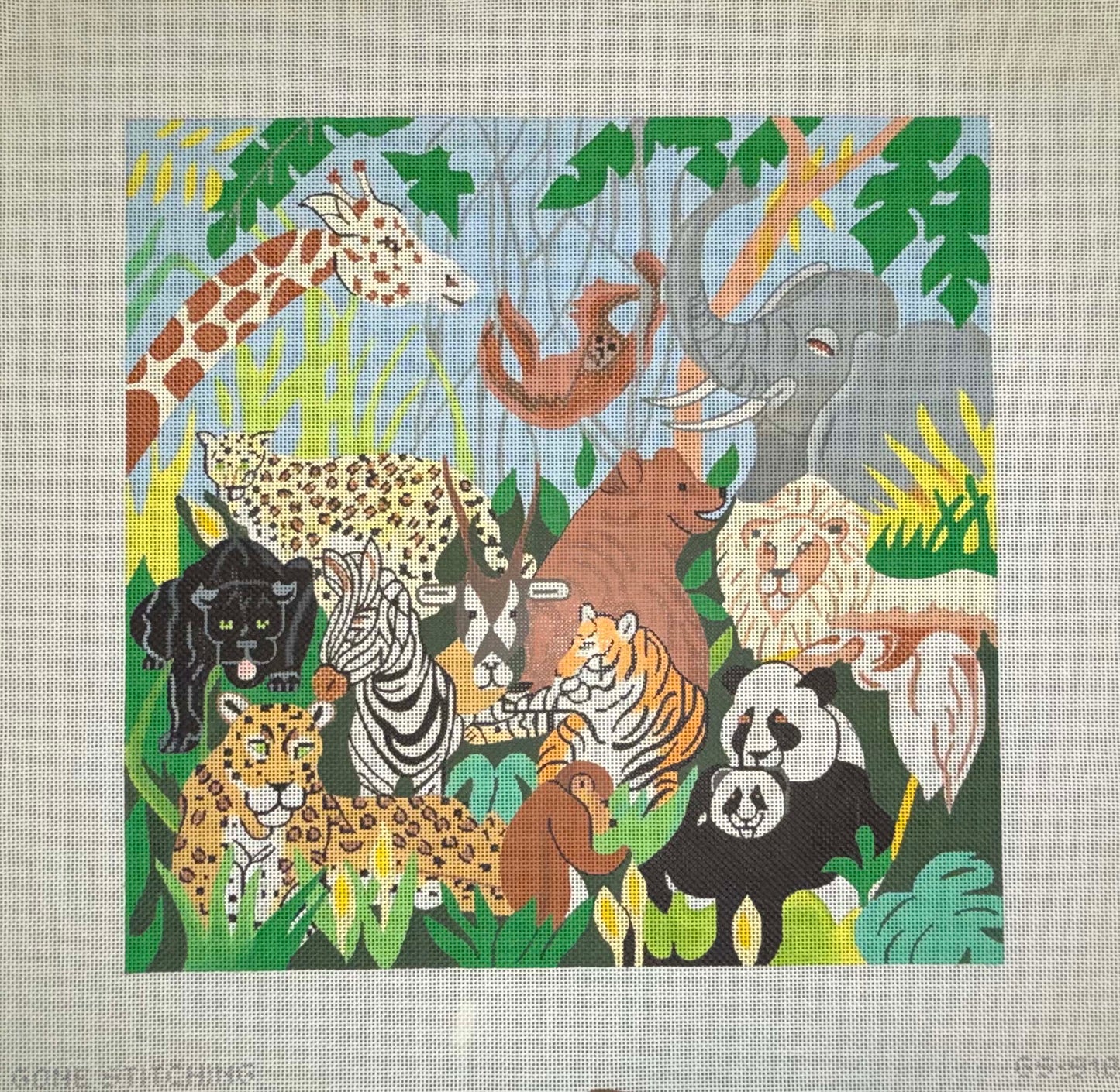Animal Kingdom - Handpainted