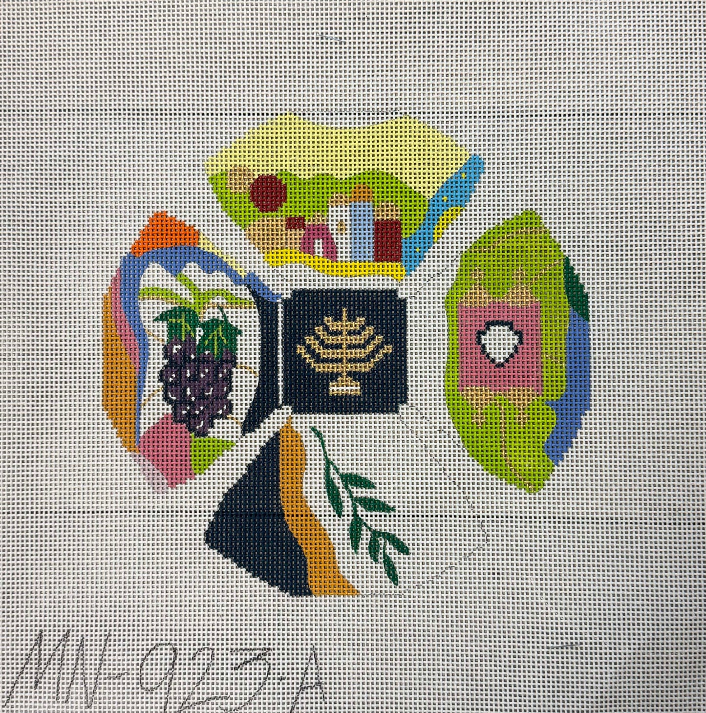Symbols Patchwork Kippa