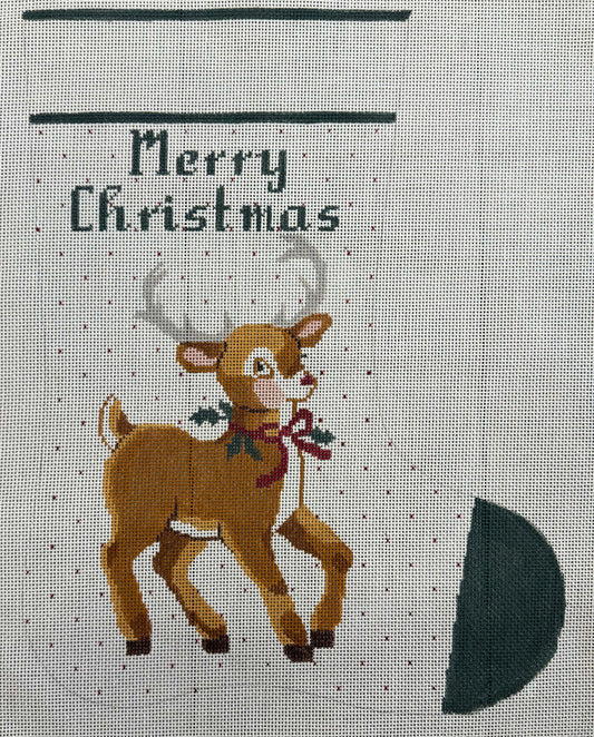 Large Stocking infant Reindeer