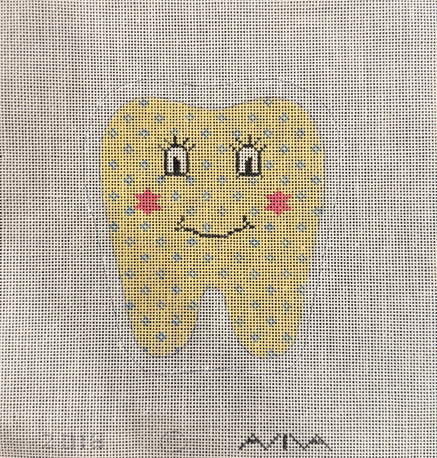 Smiles and Cheeks Tooth Fairy Pillow