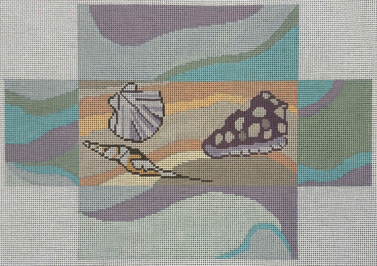 Vintage Canvas - Shell Brick #1