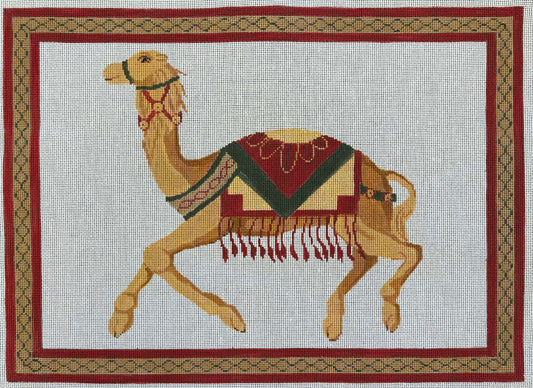 Vintage Canvas - Framed Camel