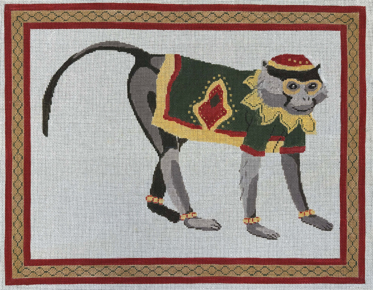 Vintage Canvas - Framed Monkey