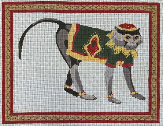 Vintage Canvas - Framed Monkey