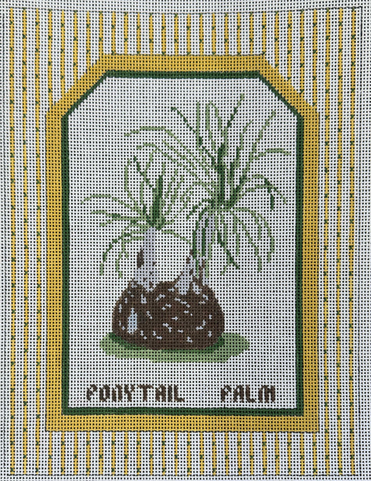 Vintage Canvas - Ponytail Palm