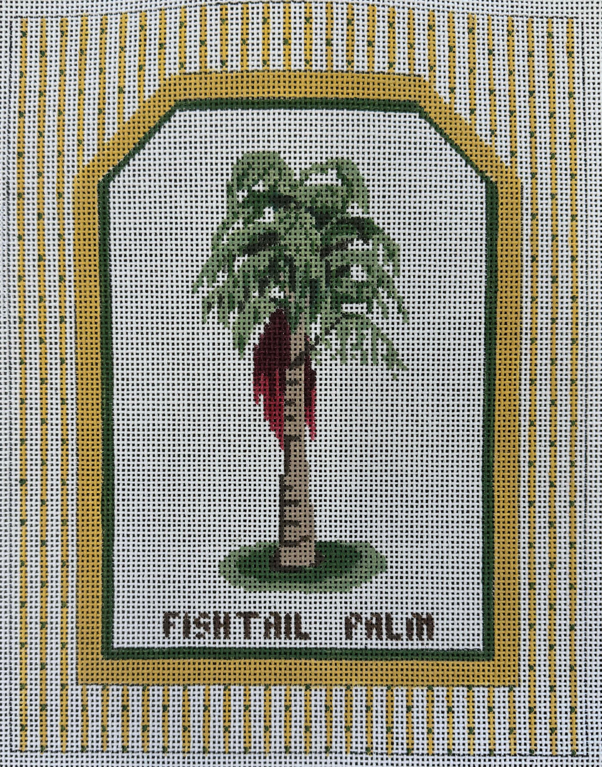 Vintage Canvas - Fish Tail Palm