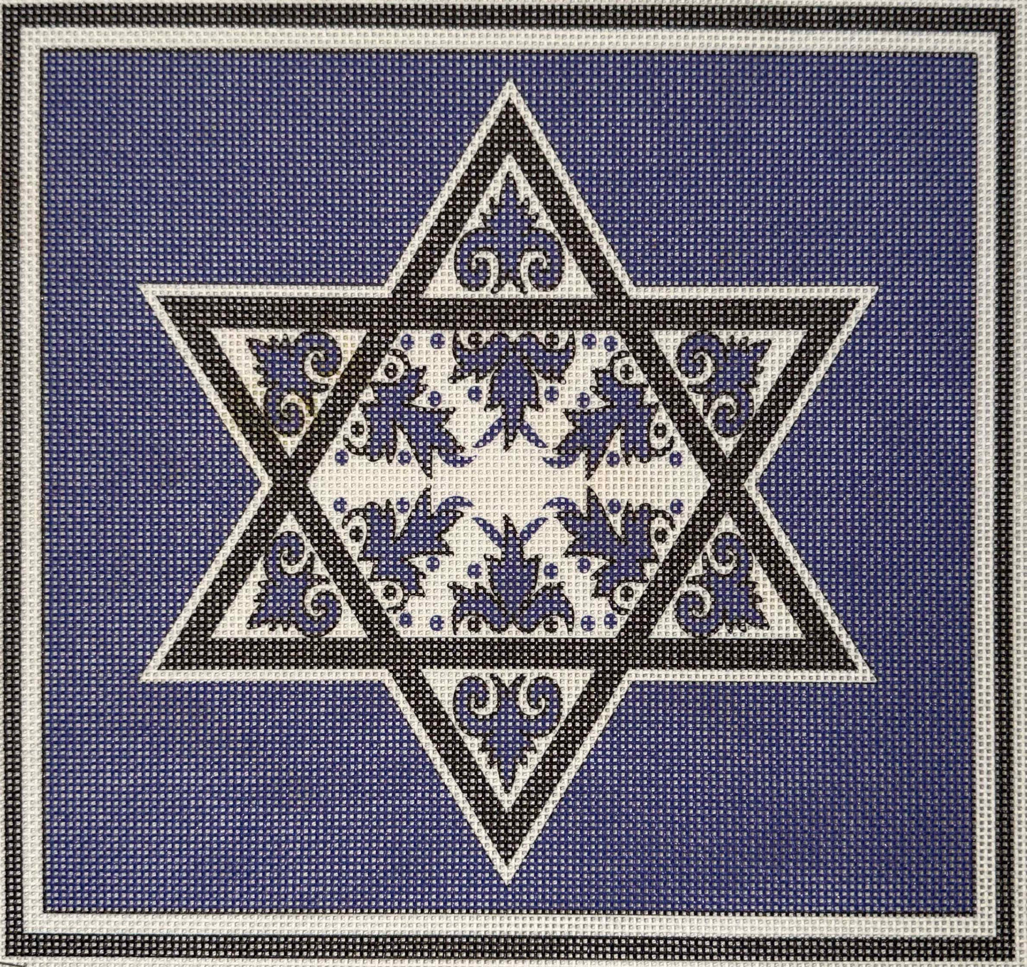 Floral Star Tefillin - UV Printed