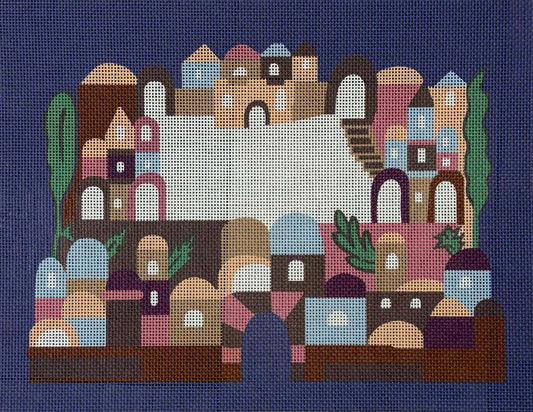 Jerusalem Tallit #2- UV Printed