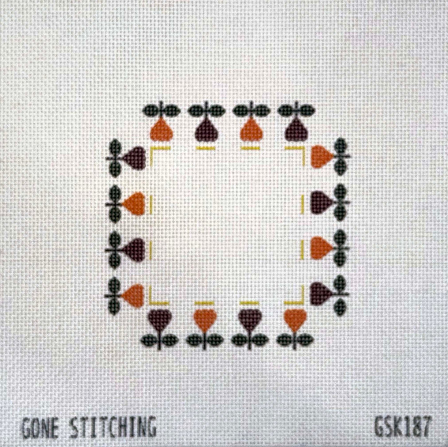 Floral Frame by Gone Stitching - UV Printed