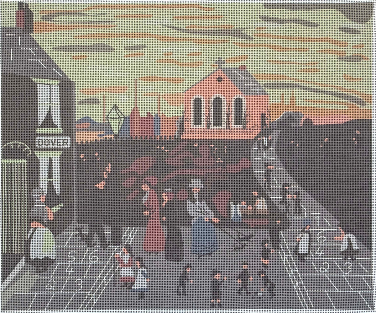 Village Street - UV Printed