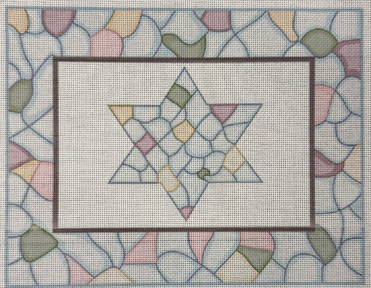 Mosaic Star Tallit - UV Printed