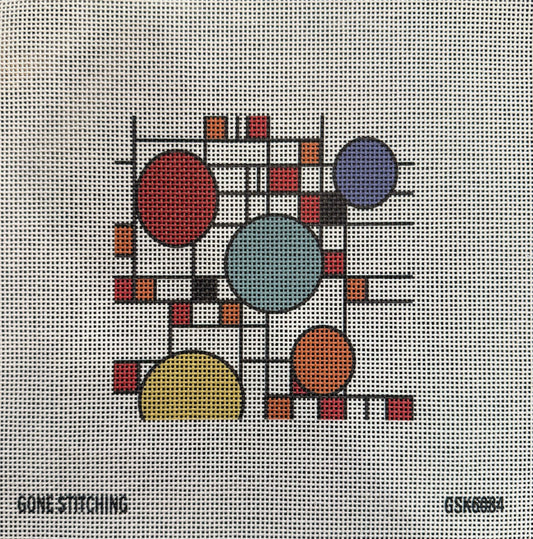 Hommage to Mondrian Art Reproduction Small - UV Printed
