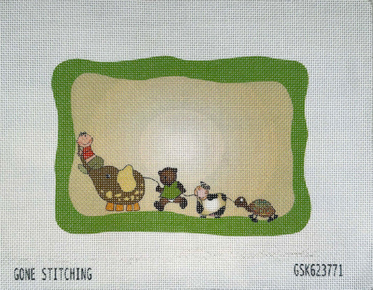 Animal Parade by Gone Stitching
