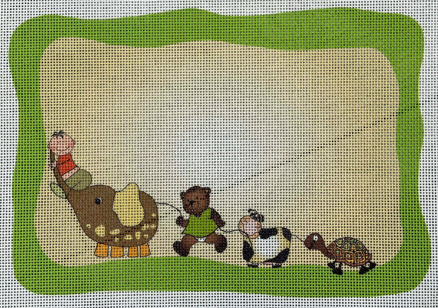 Animal Parade Birth Announcement - UV Printed