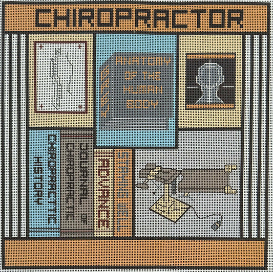 Chiropractor Career Plaque - UV Printed