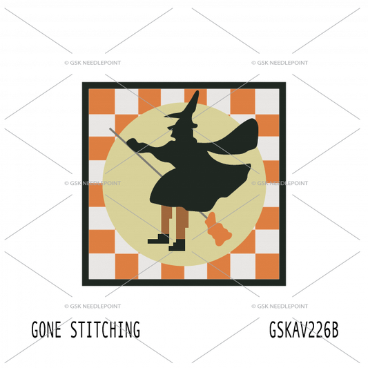 Beginner Canvas: Halloween Witch