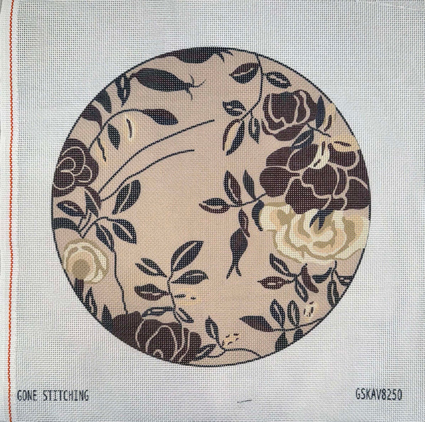 Earth Tones Floral Round - UV Printed