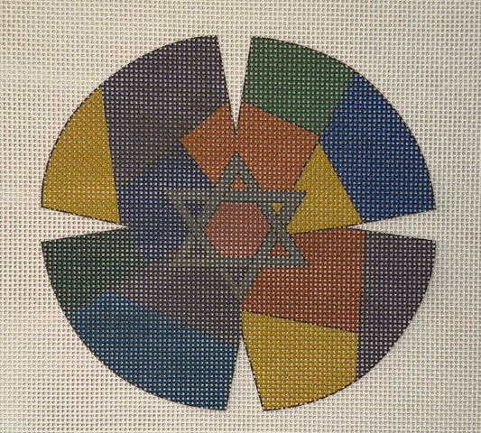 Stained Glass Kippa