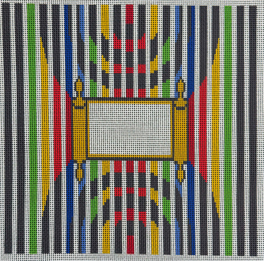 Rainbow Kaleidoscope with Torah Tefillin