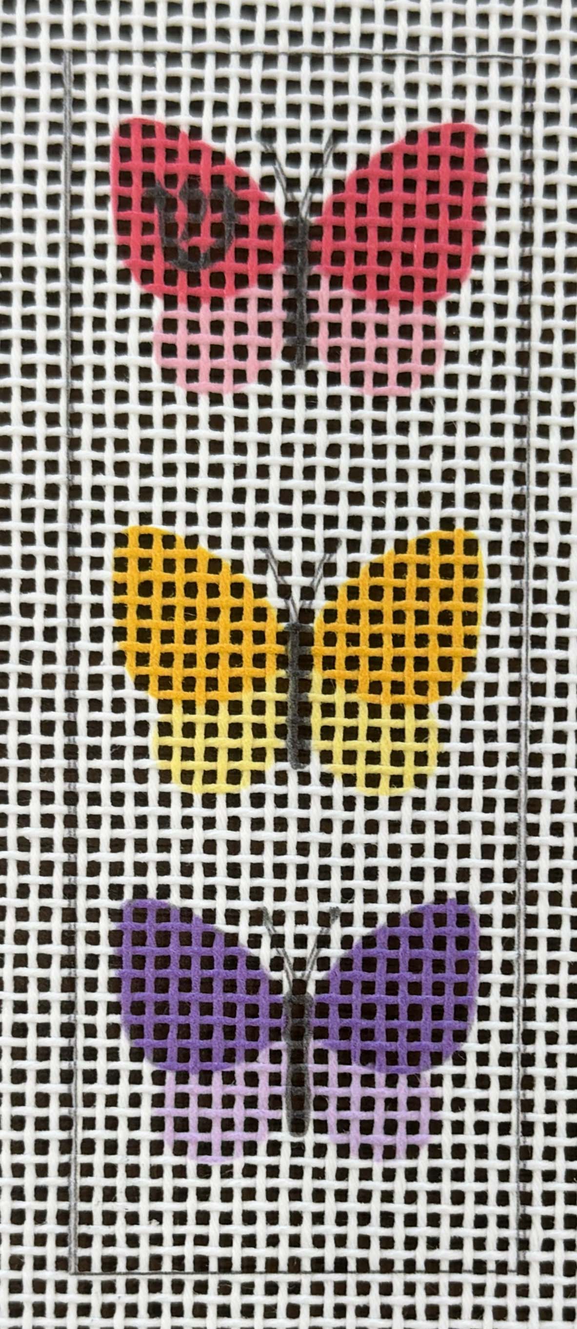 Rainbow Butterfly Mezuzah - UV Printed