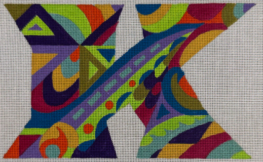 Designer Inspired Initials Letter K