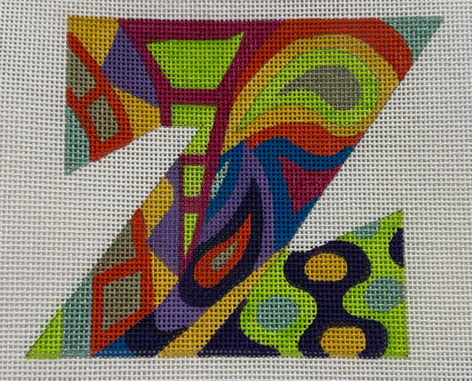 Designer Inspired Initials Letter Z