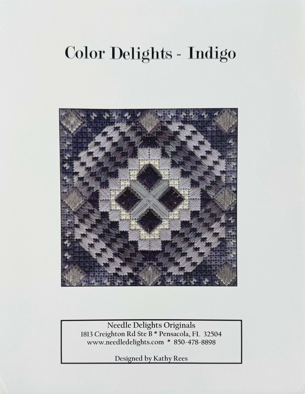 Color Delights - Indigo Stitch Guide by Kathy Rees