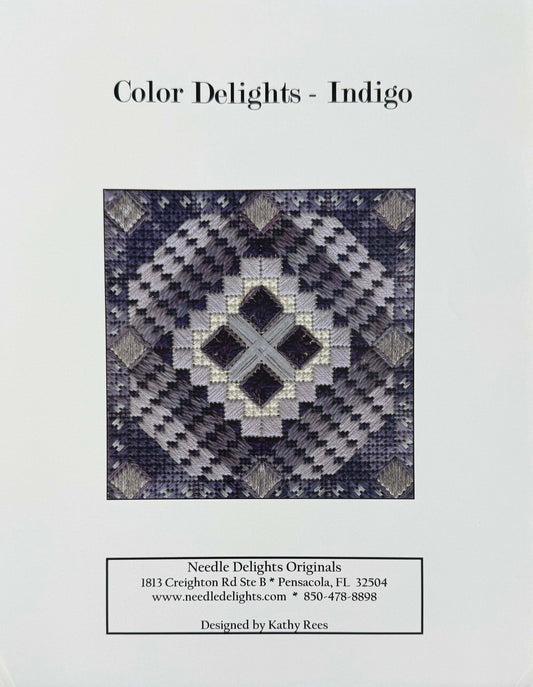 Color Delights - Indigo Stitch Guide by Kathy Rees