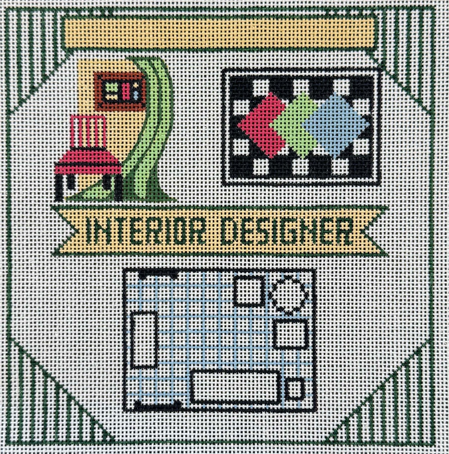 Interior Designer Small Career Plaque