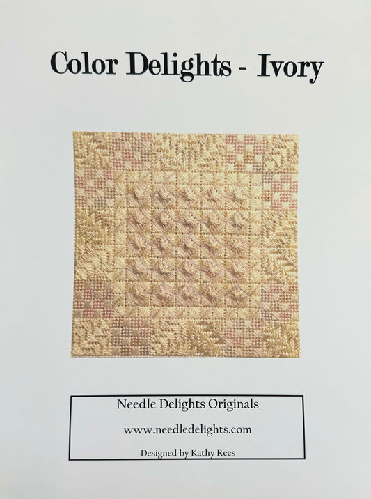 Color Delights - Ivory Stitch Guide by Kathy Rees