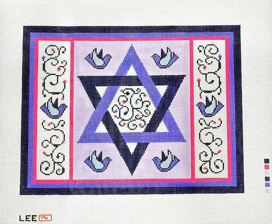 Purple Star Tallit
