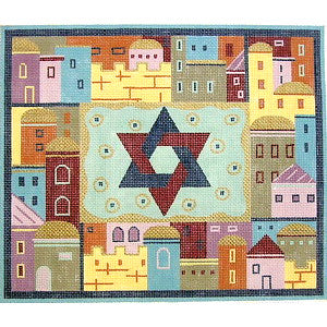 Star of David with Jerusalem Tallit