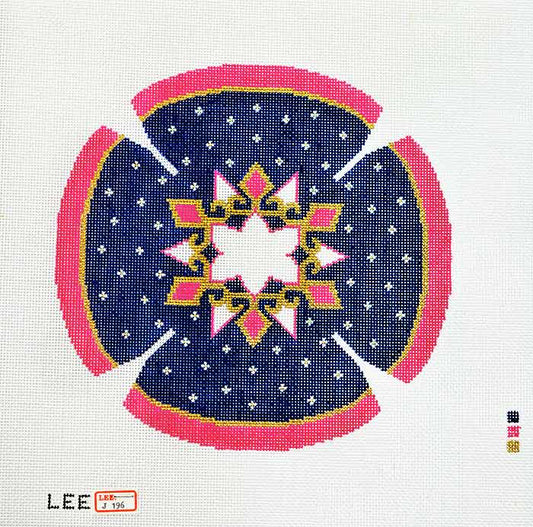 Geometric Star Yarmulke