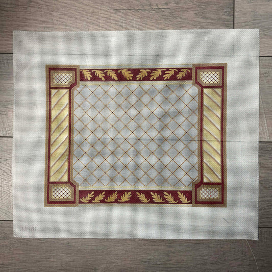Gray Tallit with Border