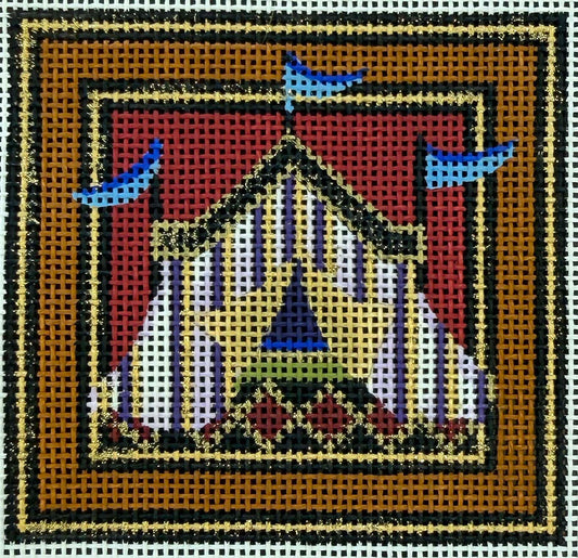 Small canvas of the 12 Tribes - Gad