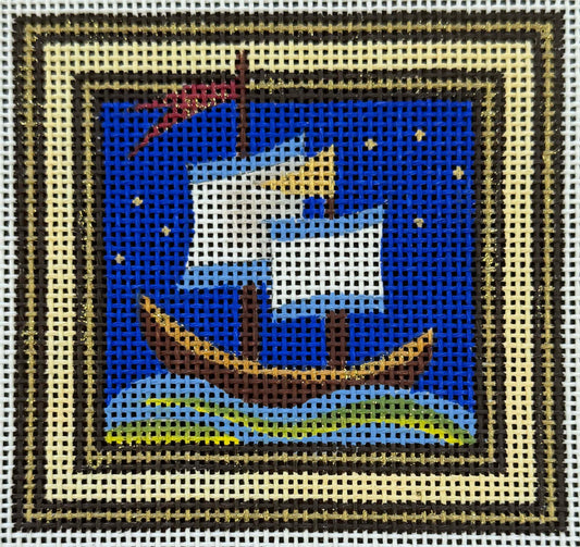 Small canvas of the 12 Tribes- Zebulun
