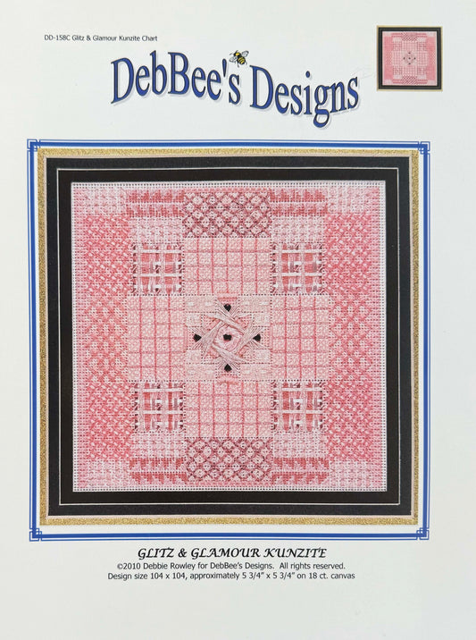 Glitz & Glamour Kunzite Stitch Guide by DebBee's Designs