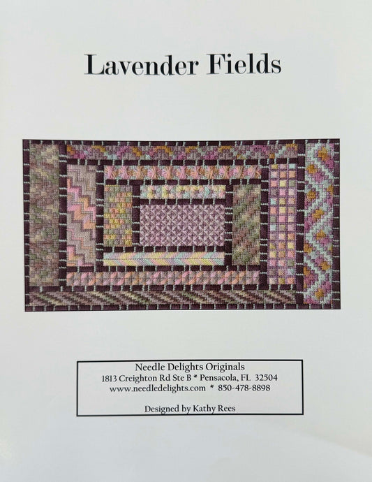 Lavender Fields Stitch Guide by Kathy Rees
