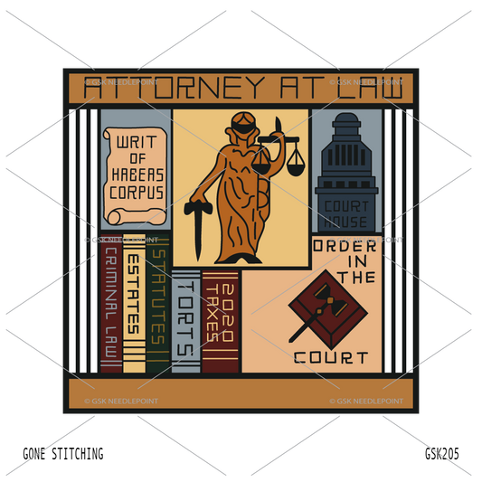 Attorney Large Career Plaque