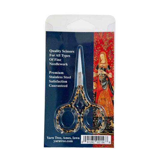 Jungle Leopard Embroidery Scissors