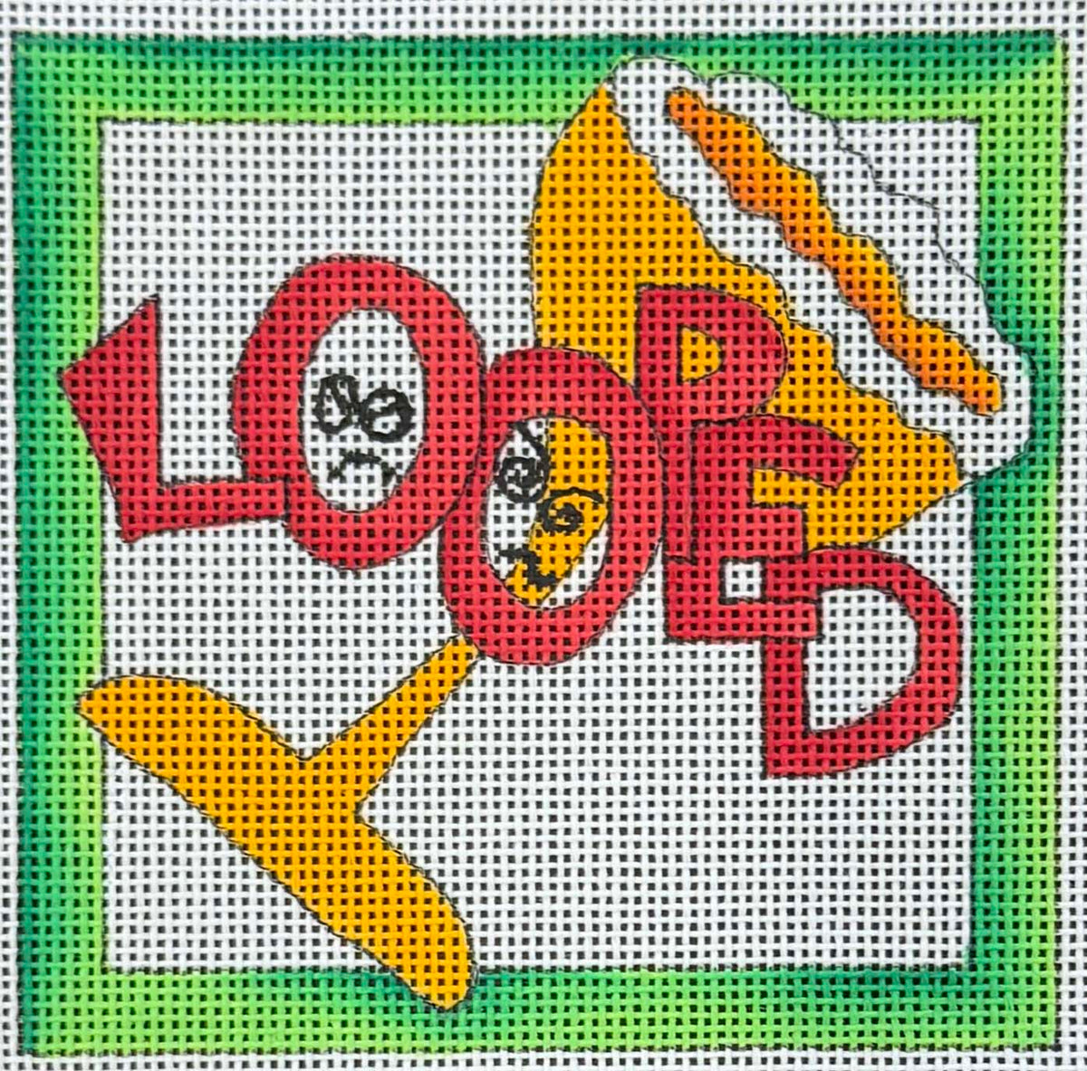 Vintage Canvas - Looped Square
