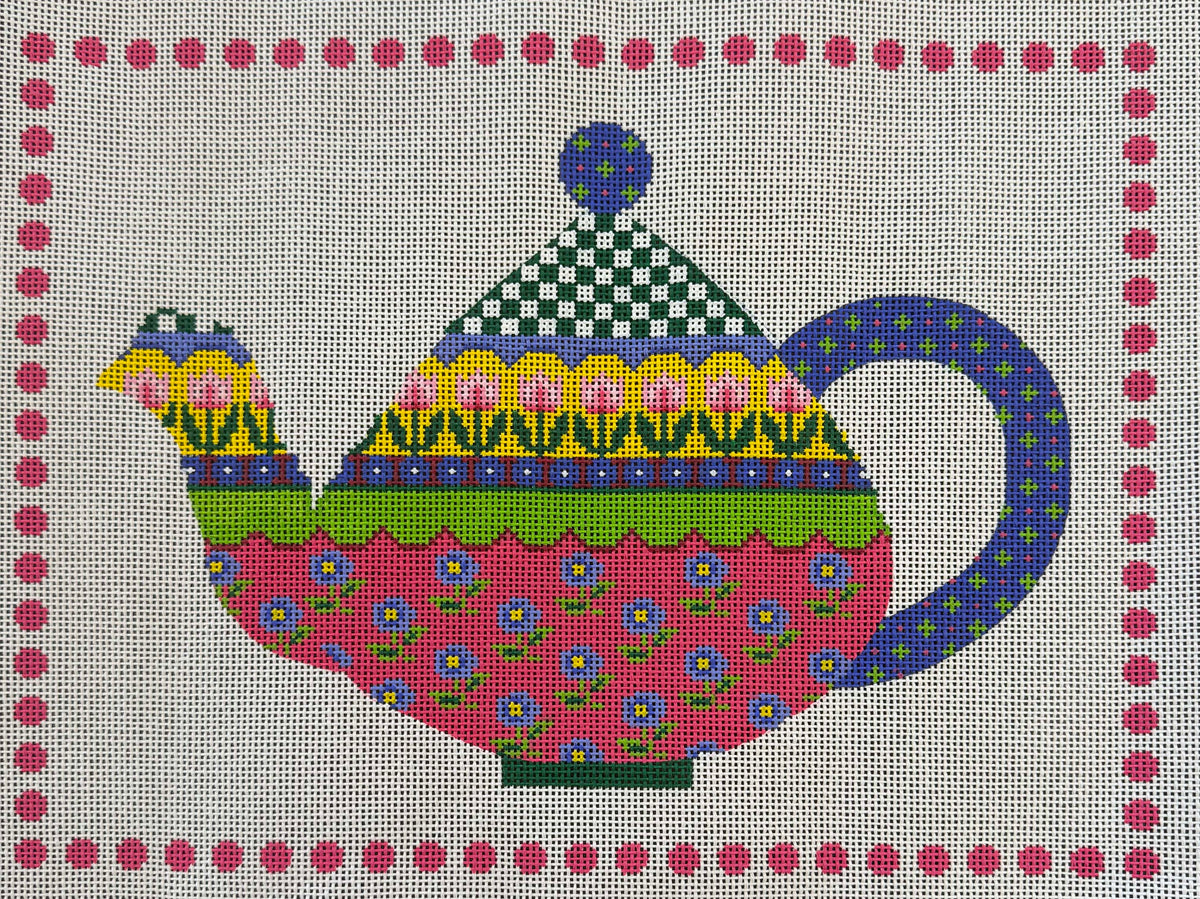 Vintage Canvas - Teapot