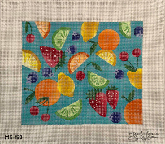 Tossed Fruit by Madeline Elizabeth