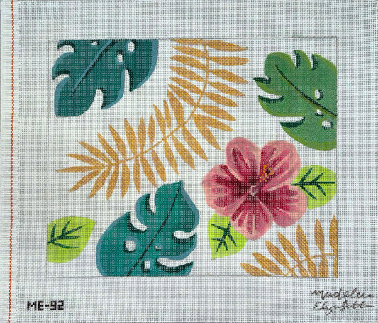 Pink Hibiscus by Madeline Elizabeth