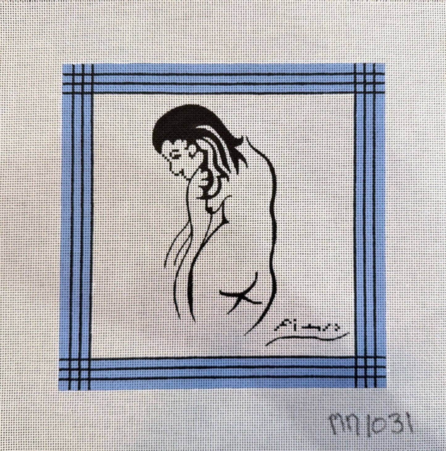 Crouching Woman - Picasso