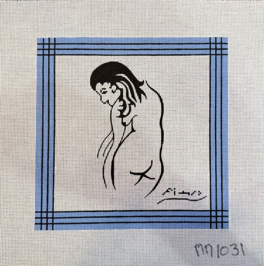 Crouching Woman - Picasso