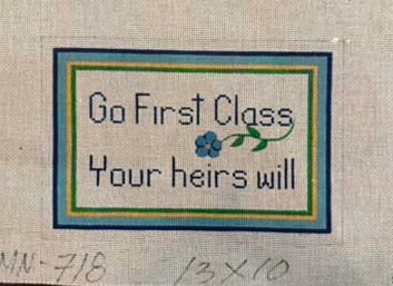 Go First Class - Last One!